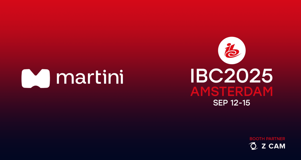 Headed to IBC 2025 + New: Martini Serve&nbsp;(Alpha)